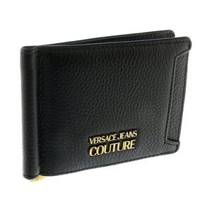 Versace Jeans Couture Black/Gold Small  Classic Bi-Fold  Wallet